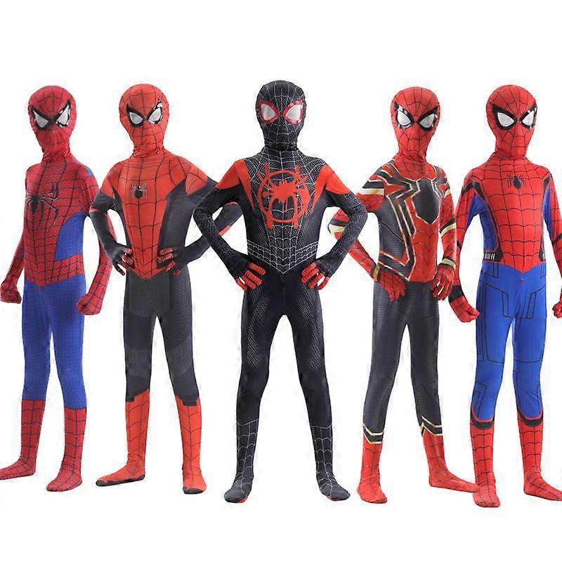 Νέο Spider-Man Cosplay Απόκριες Κοστούμι Ολόσωμη φόρμα Κόμμα Φανταχτερό φόρεμα Κορμάκι
