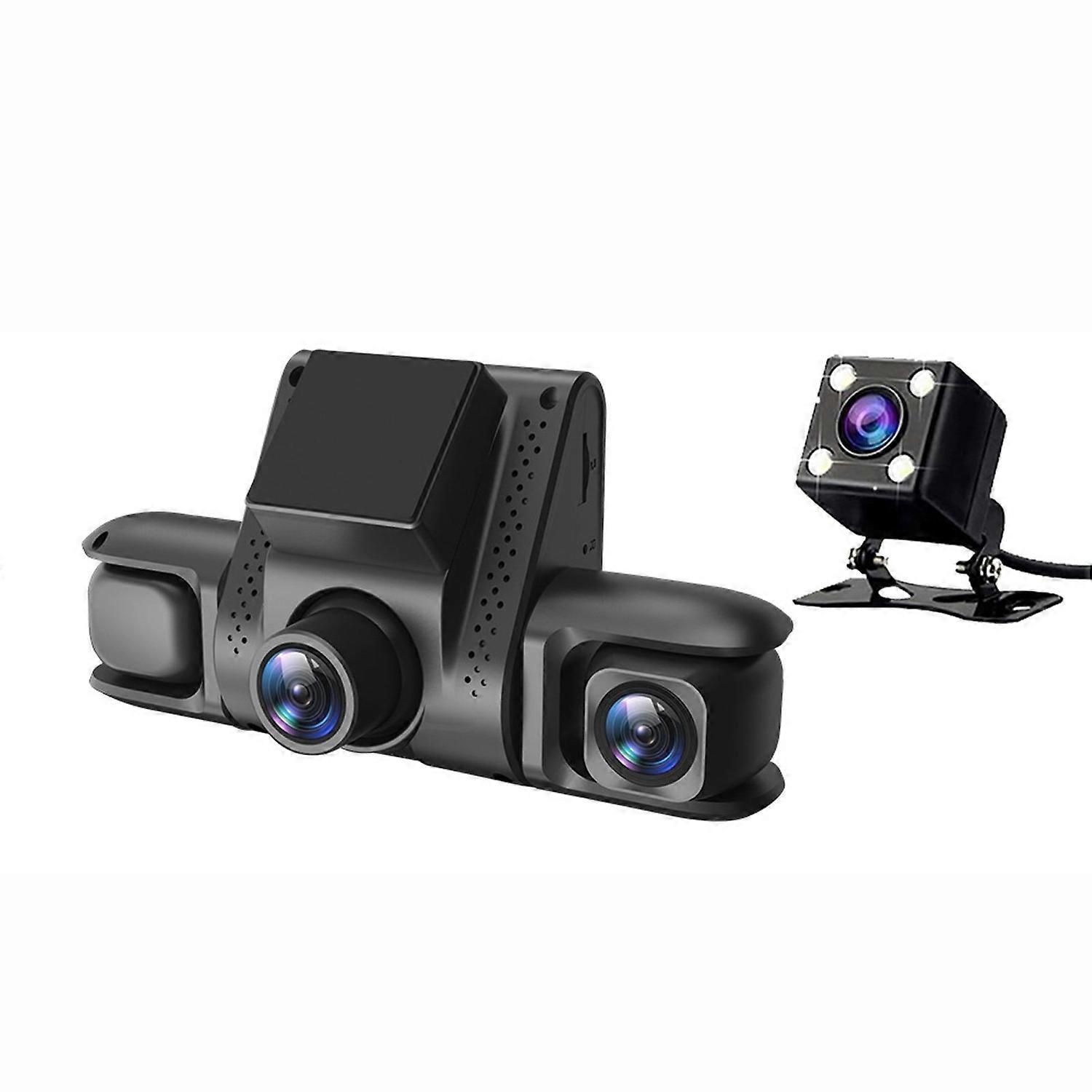 1080P Driving Recorder With Four Recordings Hd Night Front,Back,Left And Right