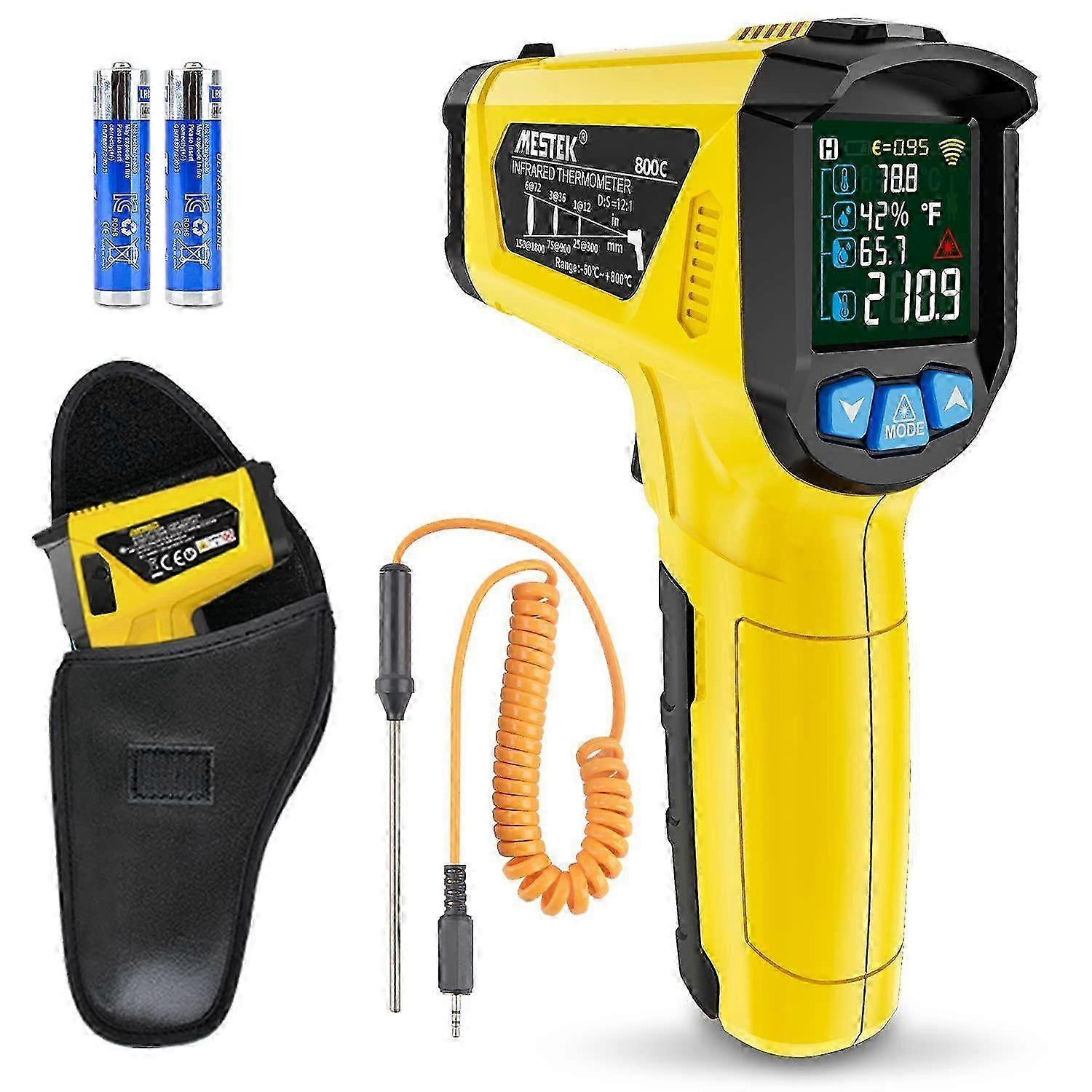2025 Latest Model Infrared Thermometer Laser Temperature Gun, -58F to 1472F