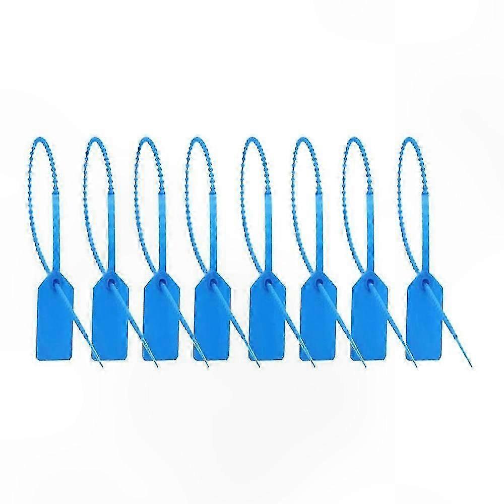 Numbered Plastic Security Seals for Tamper Evidence, 100 Pack
