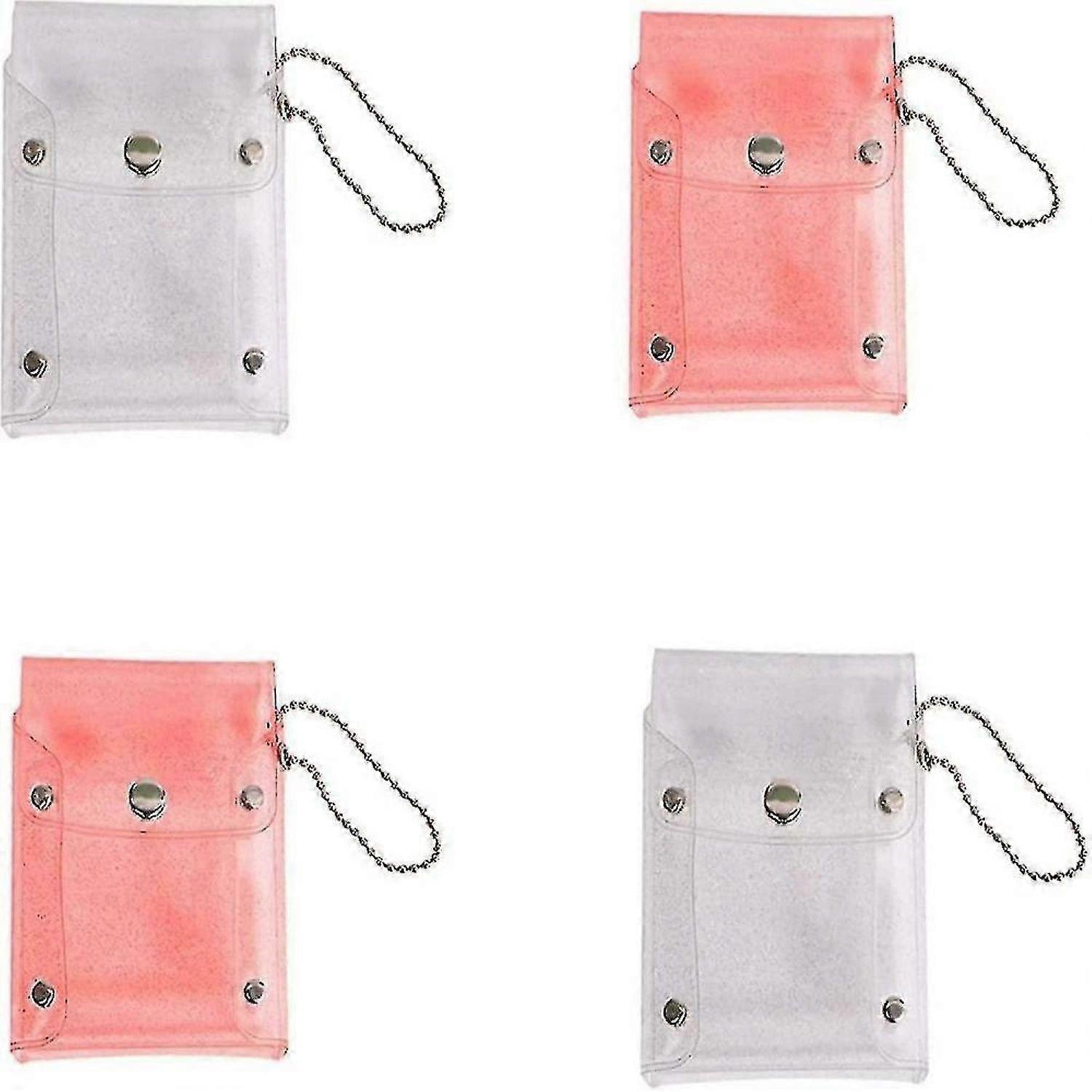 Transparent Pvc Purse Key Bag Mini Comestic -HK908