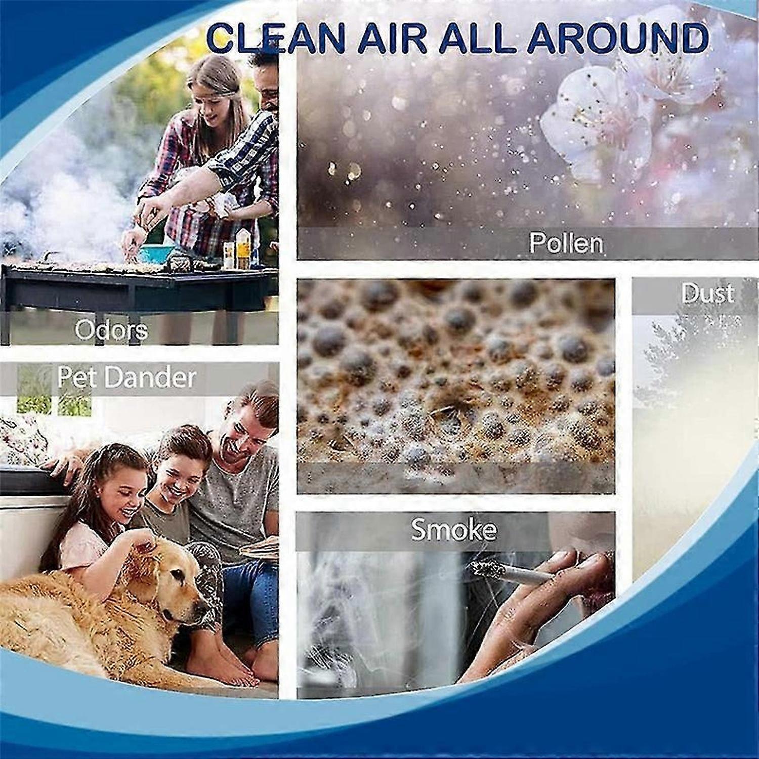 For Coway Airmega AP1512HH, 3304899, 2 HEPA Filters&4 Carbon Filters