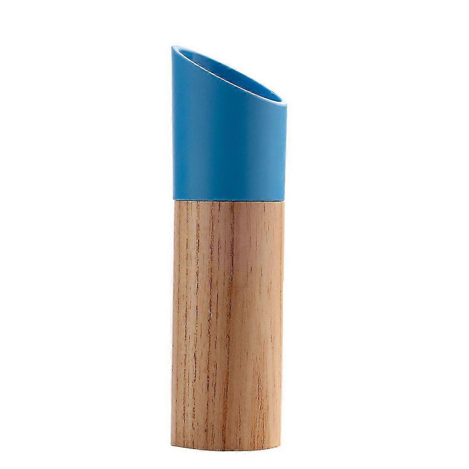 wooden black pepper powder abrader With Adjustable CoarsenessBlue