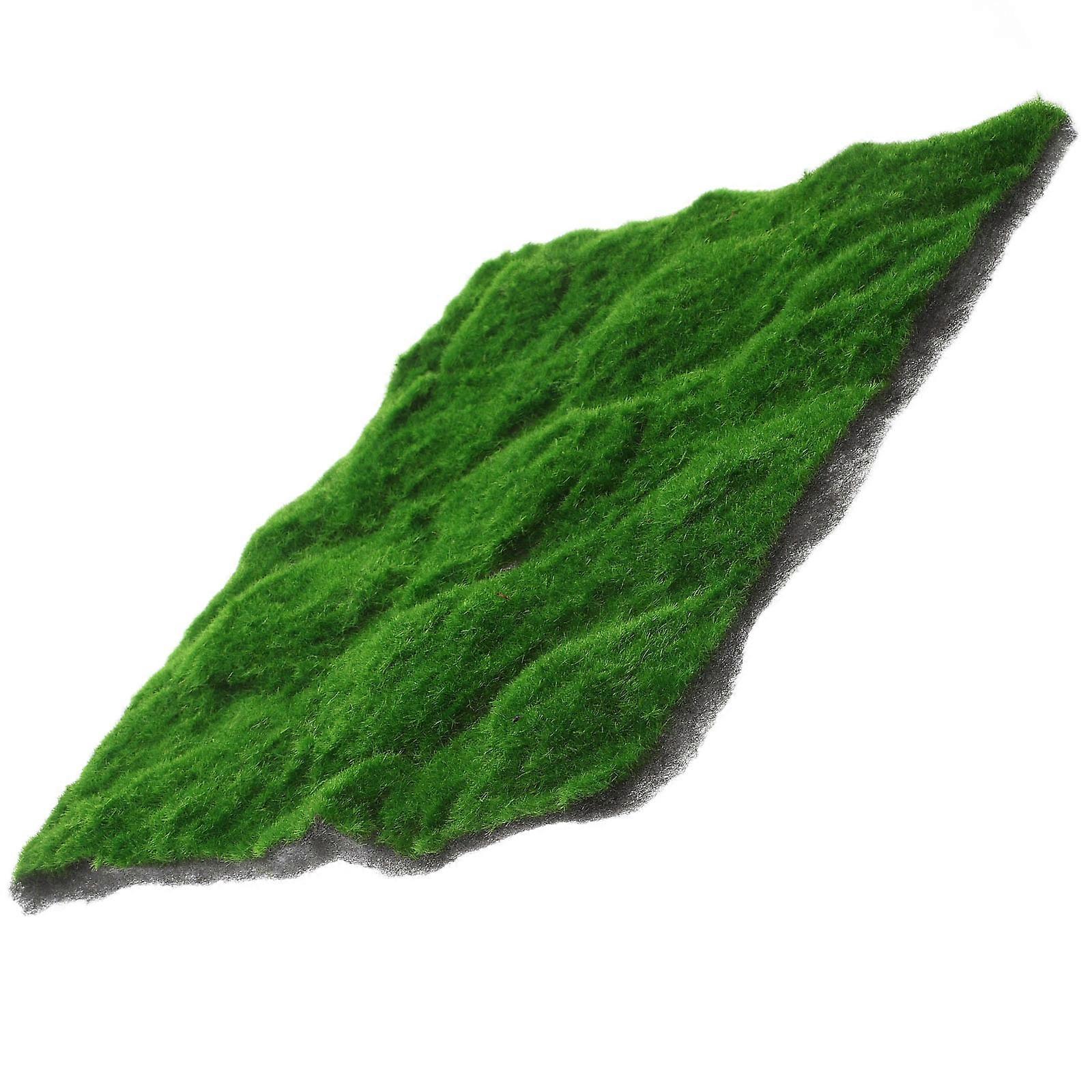 Simulation Grass Mat for Decor 10Pcs Fake Grass Mat