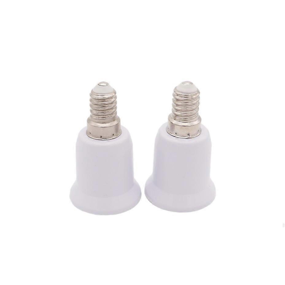 Socket Adapter - E14 to E27 Socket Converter - E27 Base Lamp Holder Adapter for LED Bulb Ephé