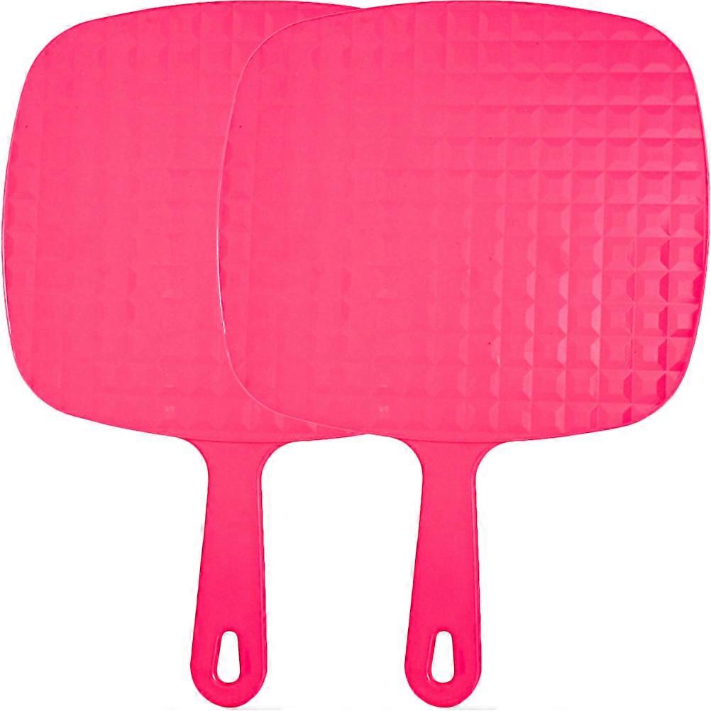 Handheld Mirror Cosmetic Hand Mirror for Quick Makeup Touch-Ups 6Pcs Set