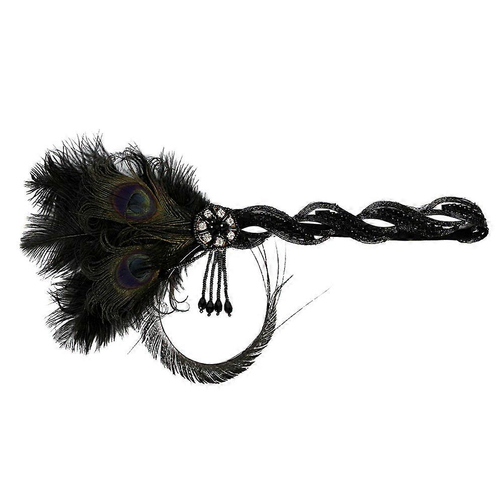 Flapper Headband Decorative Headdress for Decoration 1Pcs Elegant