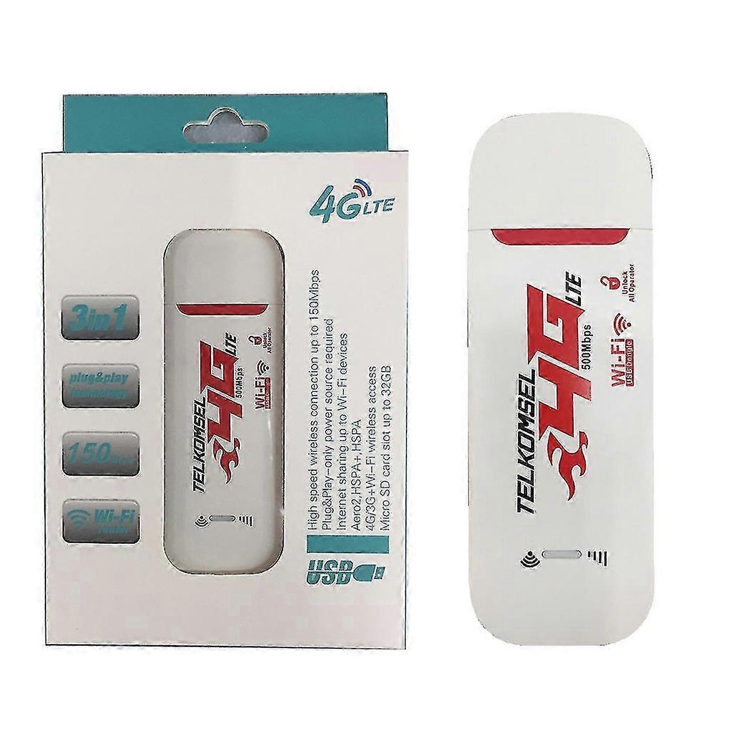 500mbps 4g Lte Wifi Adapter Fast Speed Wifi Dongle Wireless Usb Network Card Amplifier For Pc Network Card Receiver