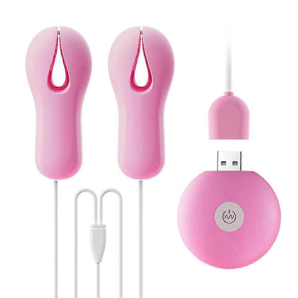 Adjustable Electric Nipple Clamps with Remote Control for Sensual Enhancement