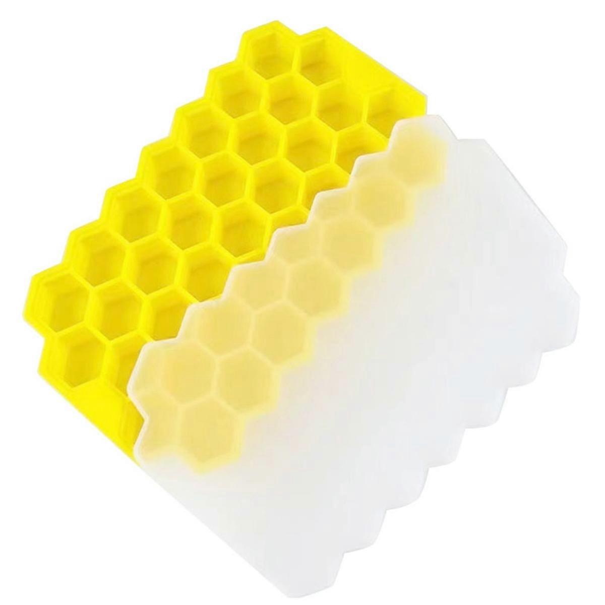 Ice Maker Honeycomb Box Ice Cream Tools Yellow