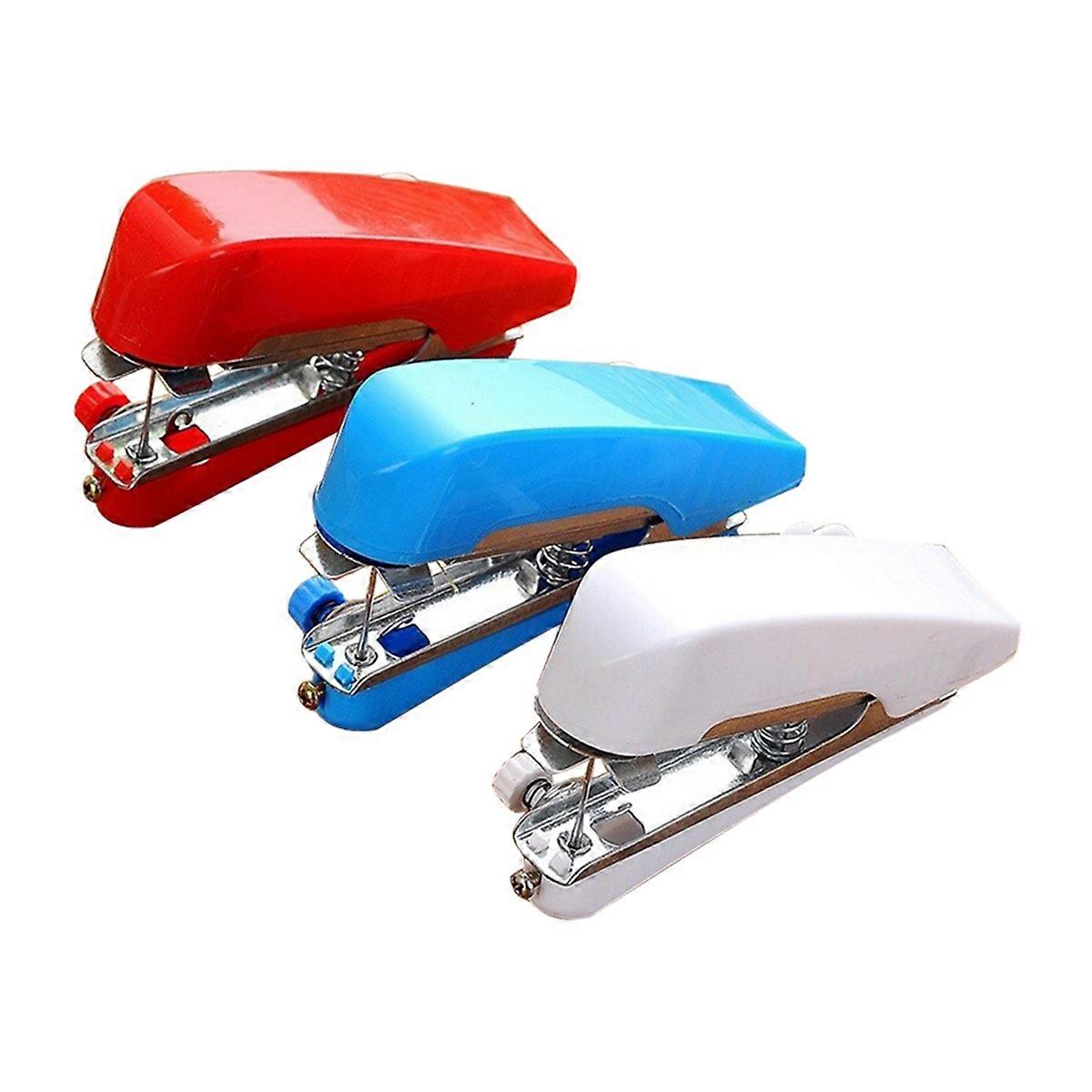 Home Handheld Sewing Machine Protable Travel Clothes Fabrics