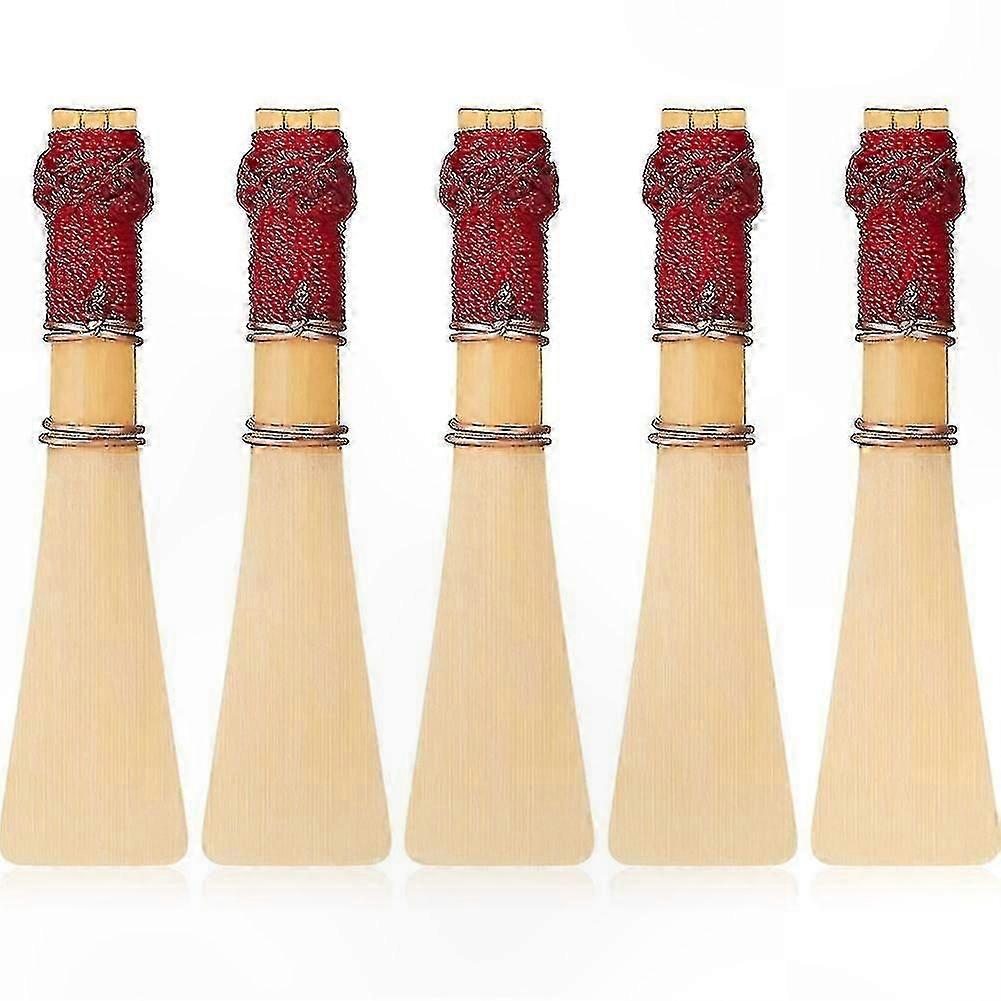Bassoon Reed Set with Protective Case Medium Soft Reeds for Bassoon