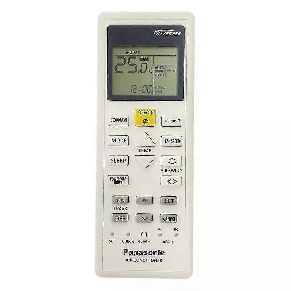 Nouvelle télécommande pour climatiseur Panasonic A75C00370 A75C12670 A75C03420 A75C00510 A75C01990