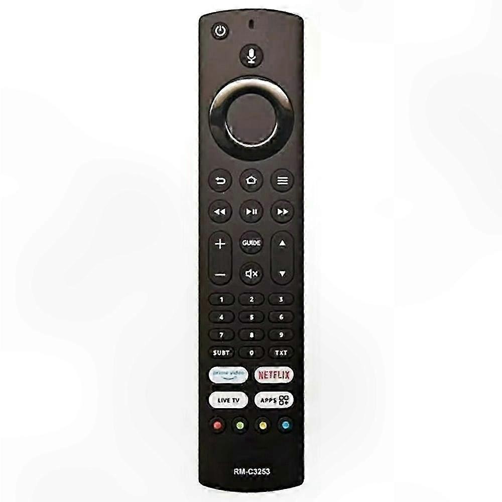 Ergonomic Voice-Controlled TV Remote Replacement for Television Controllers