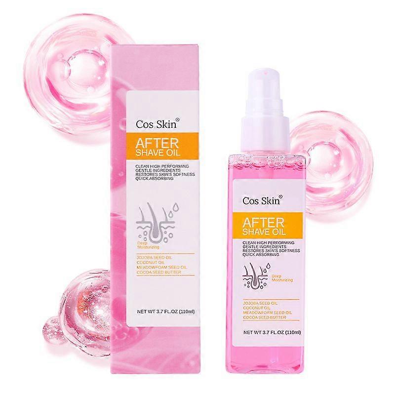 Strawberry Vanilla After Shave Oil women for Smooth Skin, Soft Serve After Shave Oil, Prevent Ingrown Hairs & Dryness, 110ML