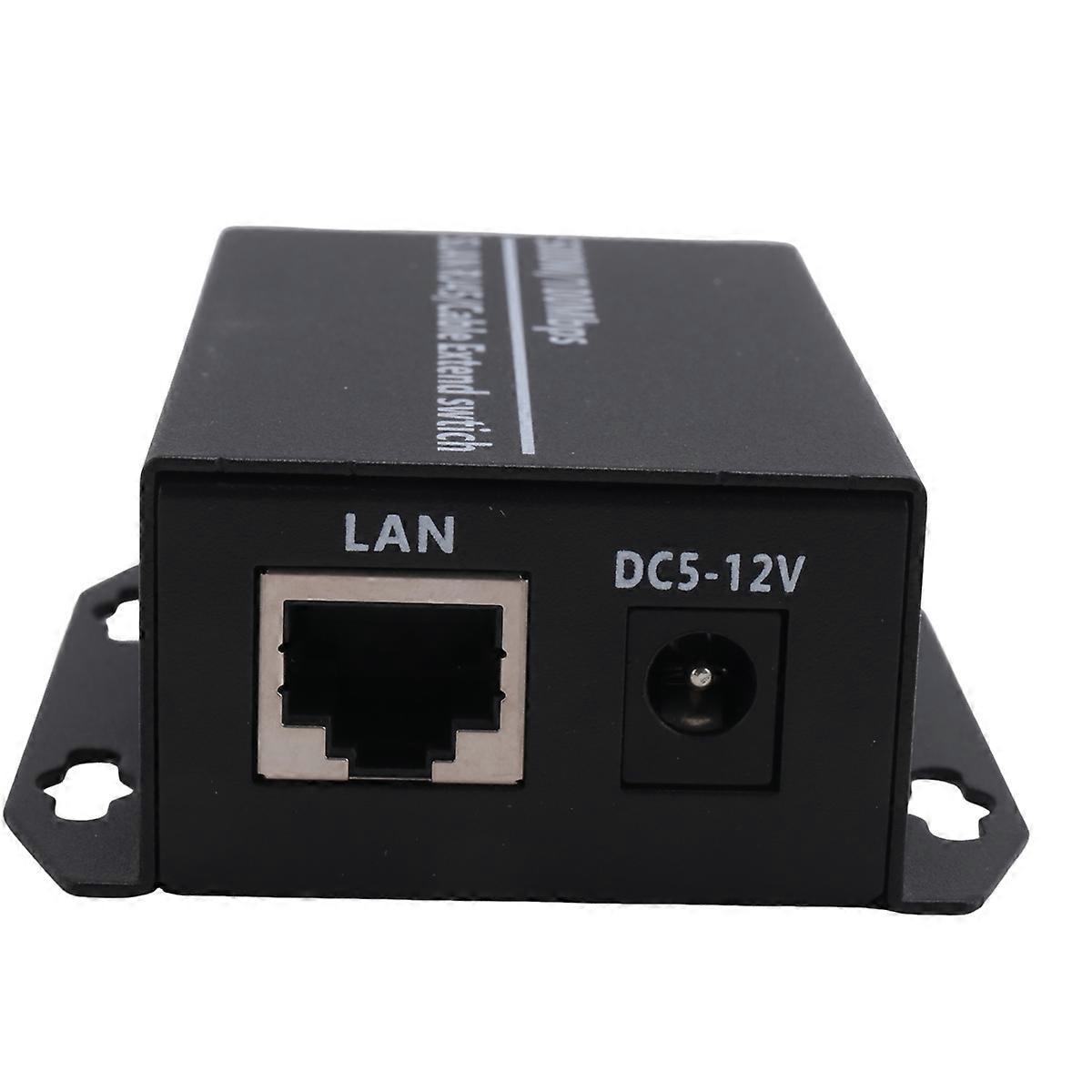 1Pcs Ethernet IP Extender Over Coax HD Network Kit for CCTV Cameras,A