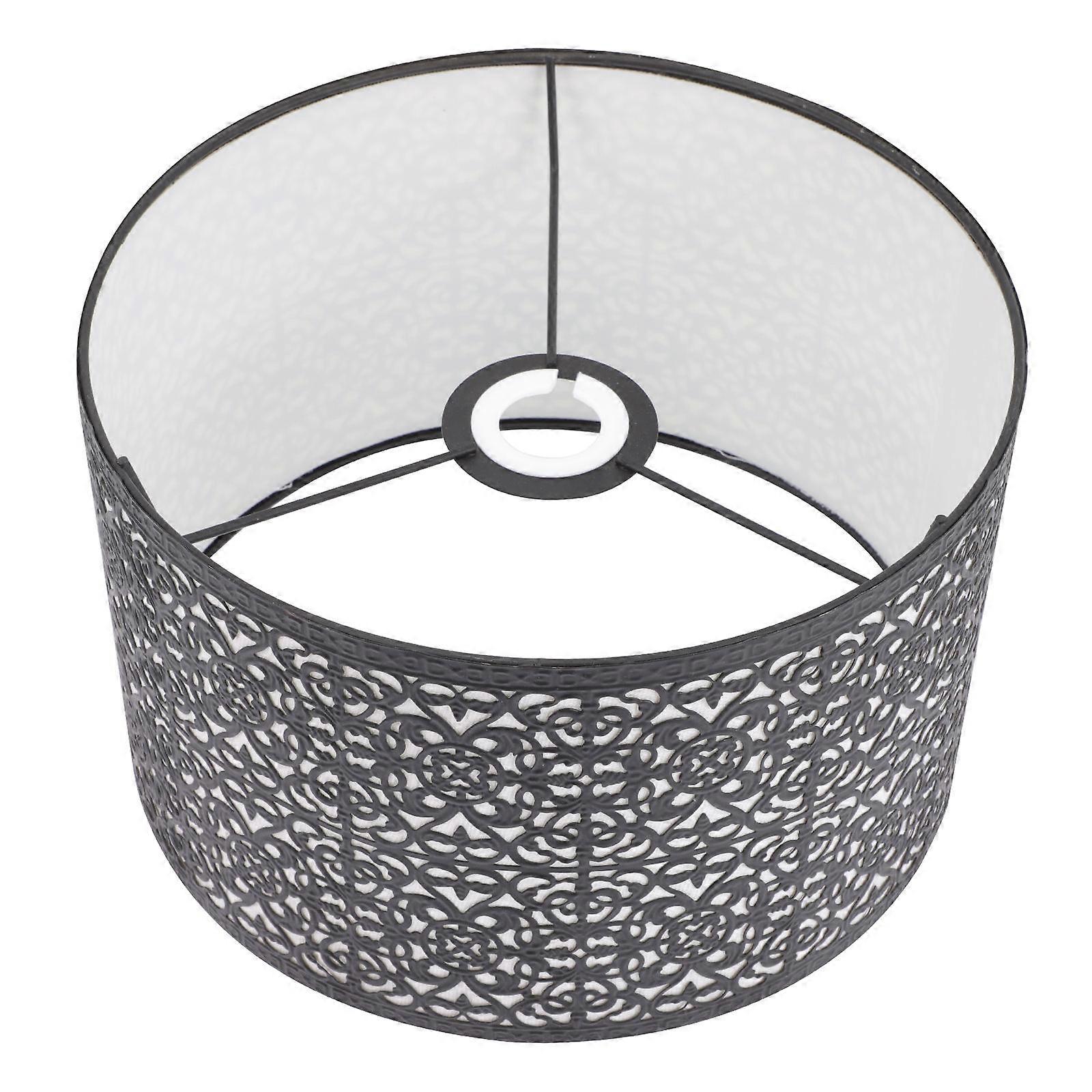 Metall Lampenschirm Fass Lampenschirme für Innenleuchte Fassung E27 E14 Abdeckung