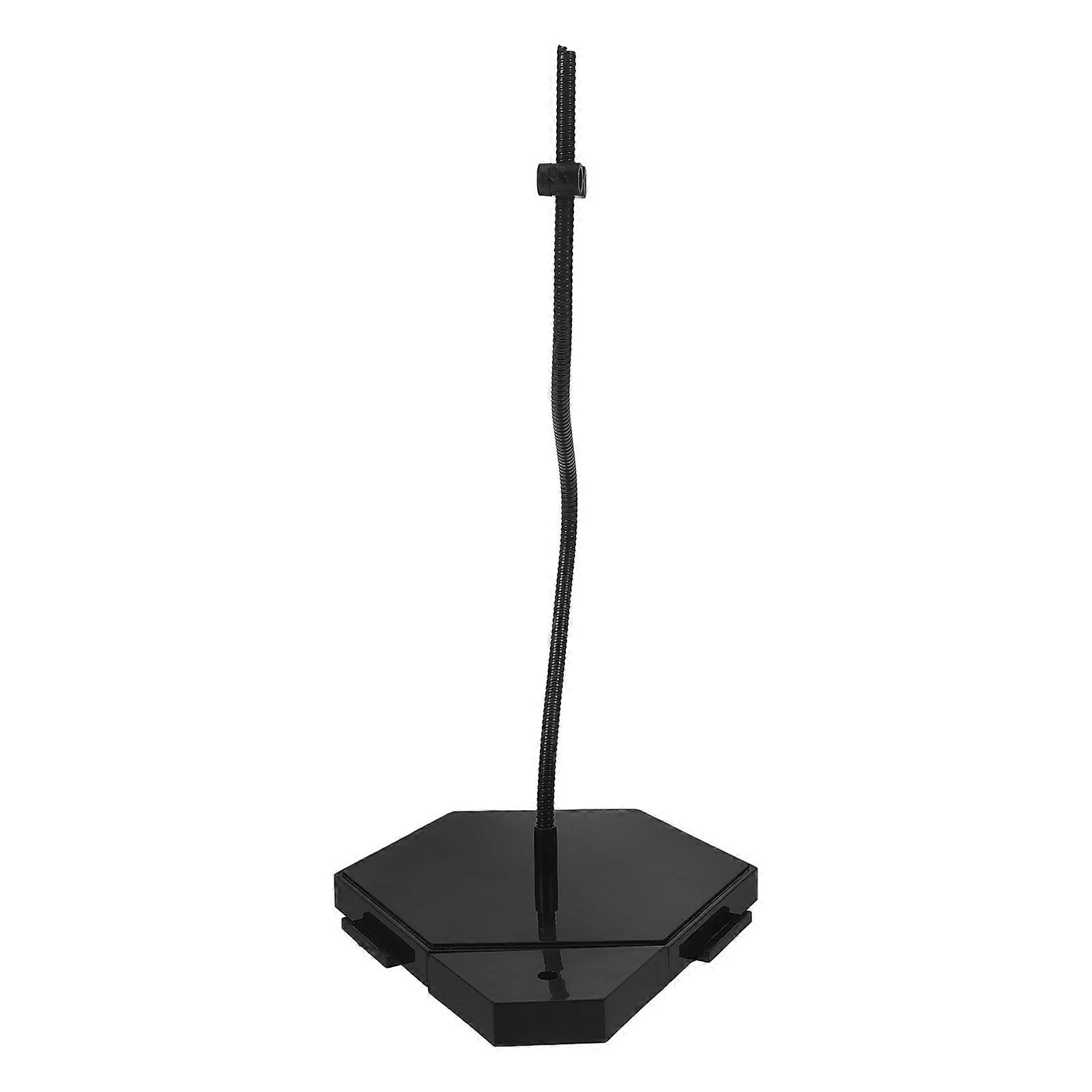 Action Figure Stand Black Doll Model Support Holder 4Pcs Pack