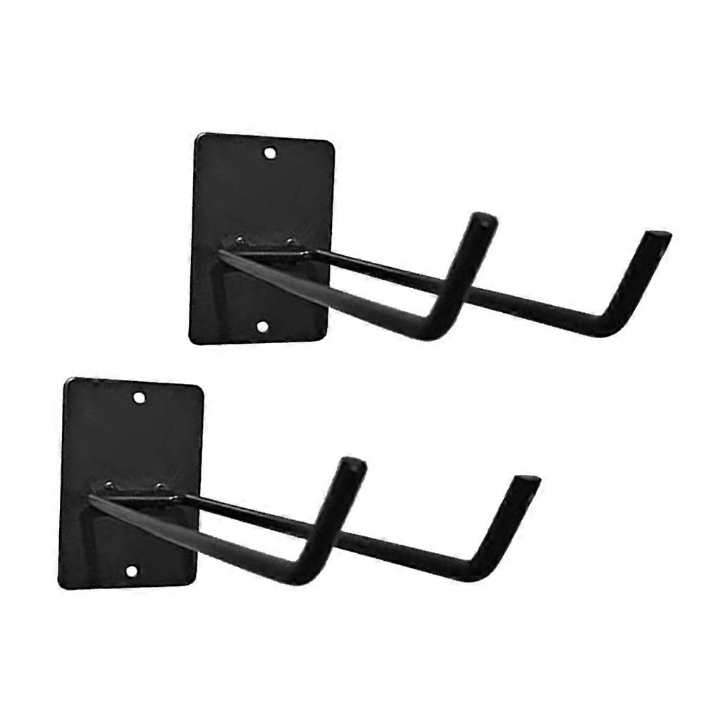 Wall Mounted Garden Tool Organizer Broom Holder with 6Pcs Hooks