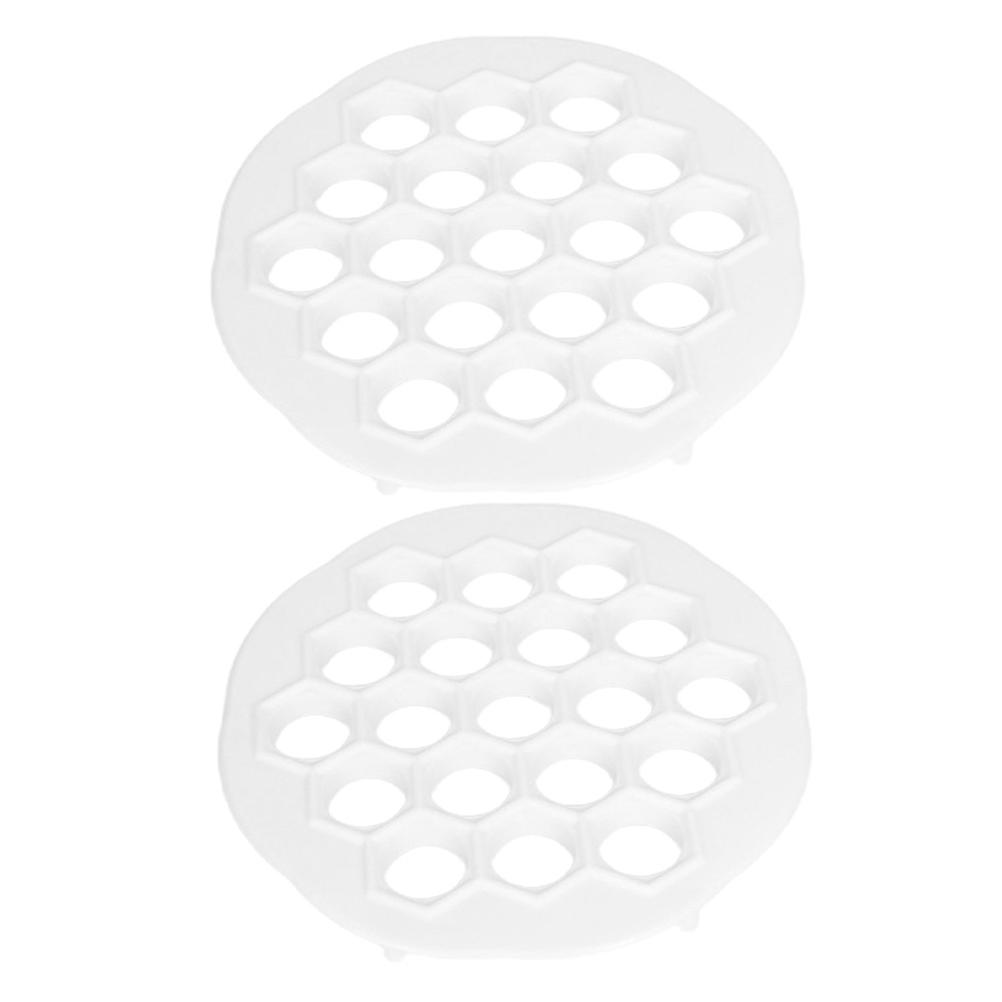 Maker 4Pcs Kitchen Gadget for Home Cooking Square Dumpling Mold Easy to Clean and Use