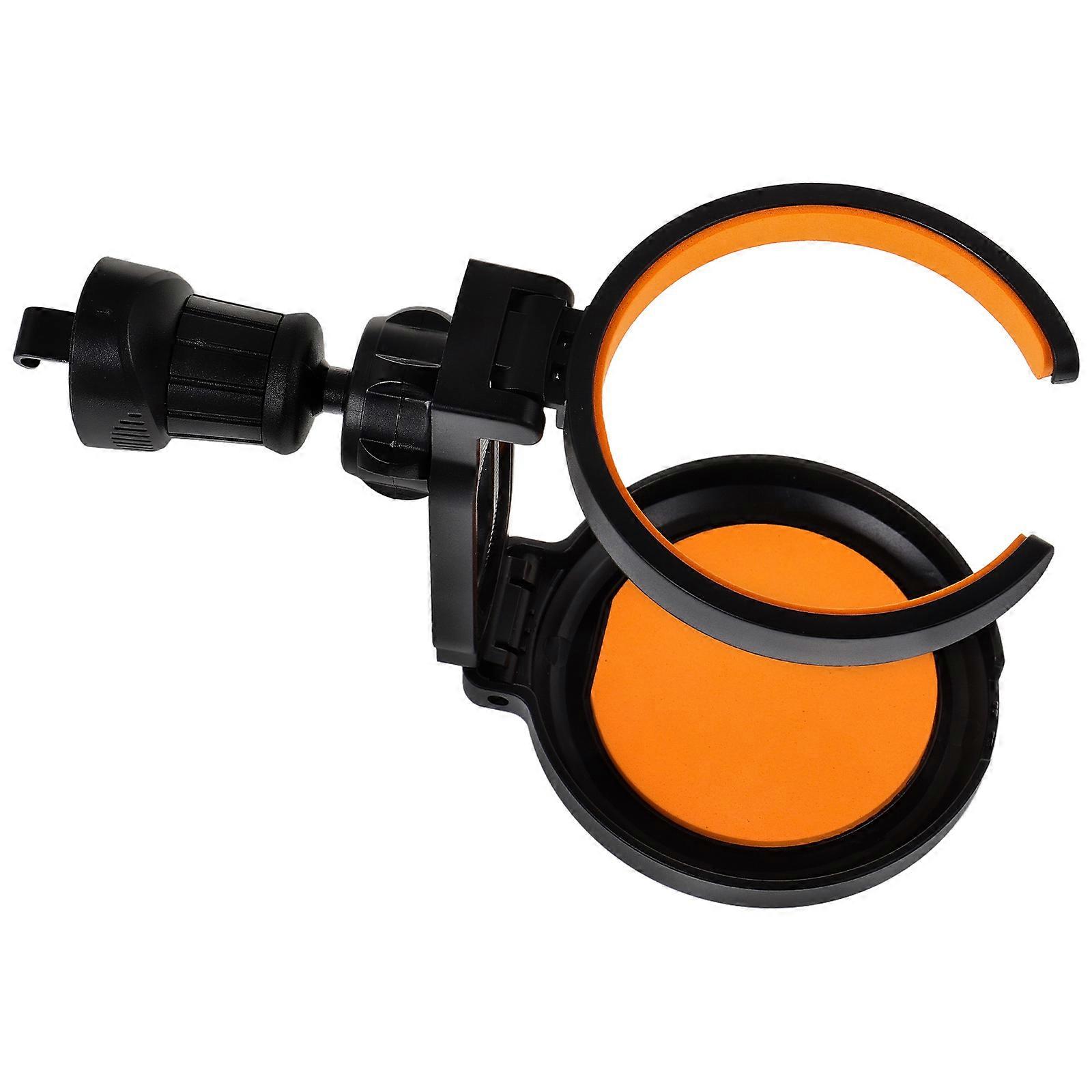 Multi-Use Car Cup Holder Air Vent Mount for Storage 4Pcs Orange ABS