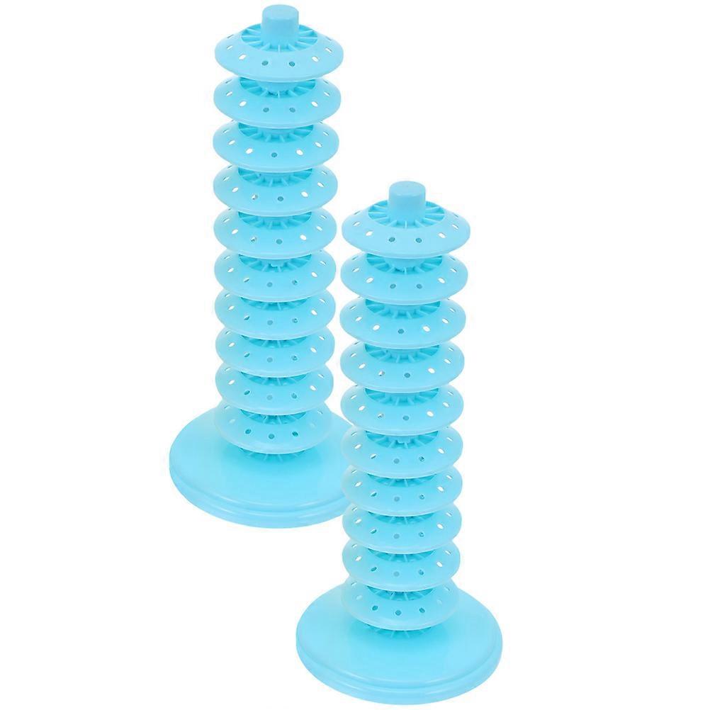 Adjustable Lollipop Stands 6 Pcs Detachable Layers Perfect For Dessert Shops Round Shape Simple Design