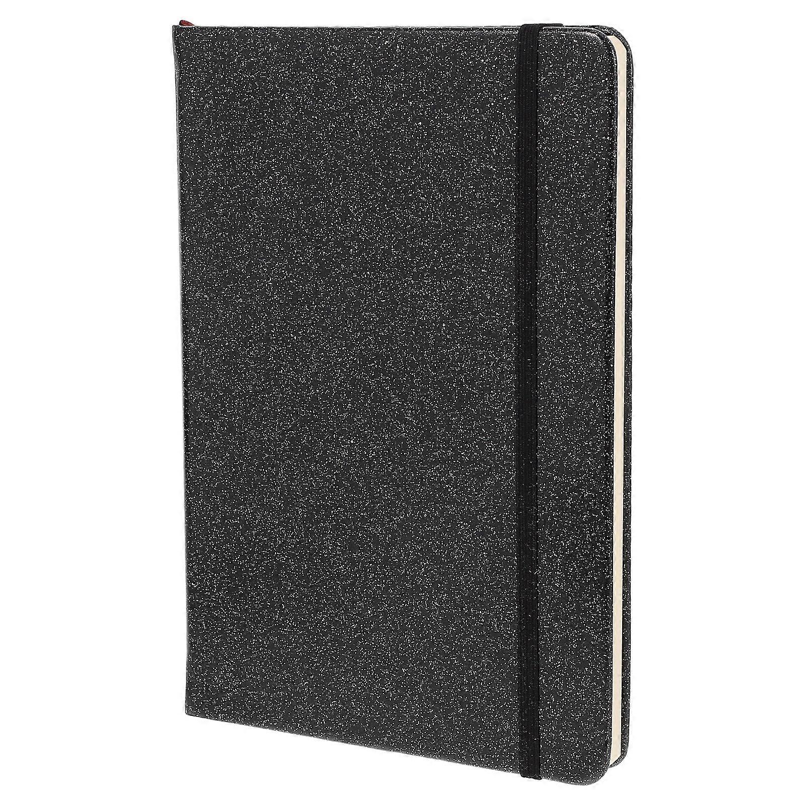 Glittery Journal Notebook with Elastic Band for Daily Use 3Pcs Set