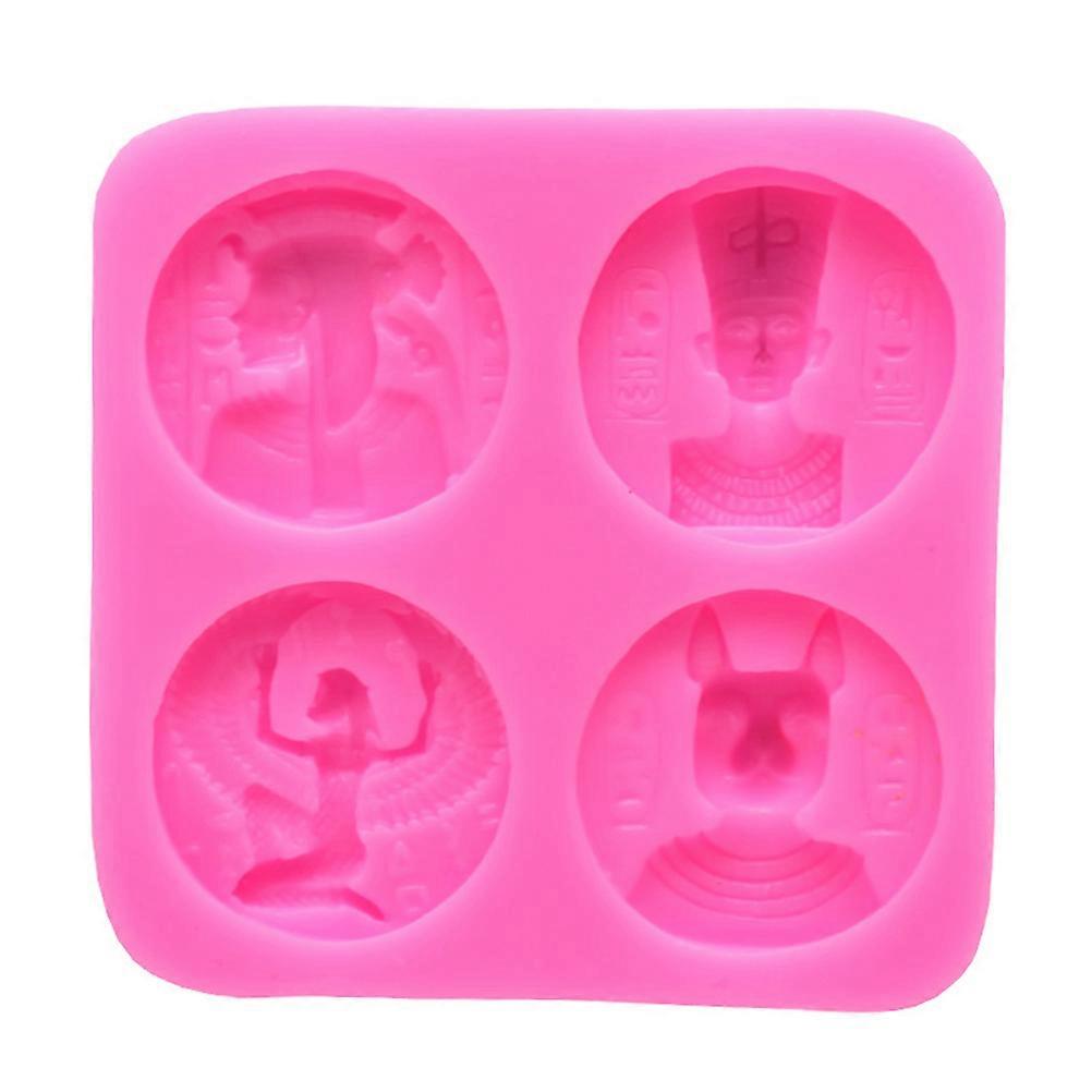 Silicone Cake Mold coin Shape Tool for Baking Use