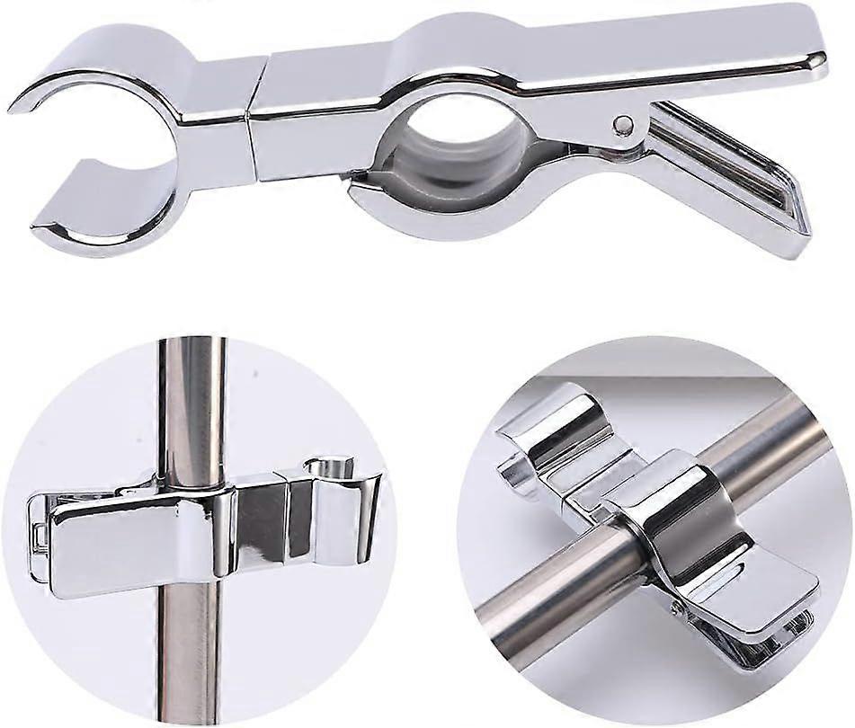 Adjustable Shower Head Holder for Slide Bar Clamp Bathroom