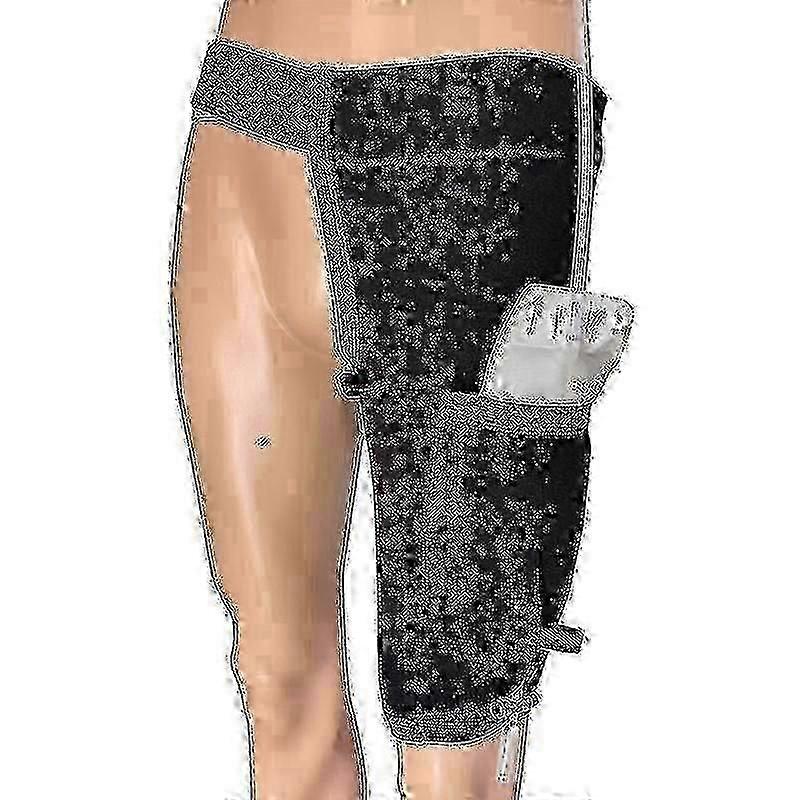 حامل حقيبة ساق قسطرة قابل للغسل ومتين مع حزام الخصر ، غطاء أكمام حقيبة بول فولي لسلس البول