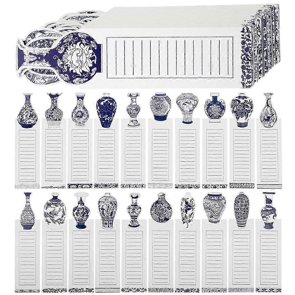 Assorted Color Chinese Style Bookmarks For Writers Study Companion 60 Sheets