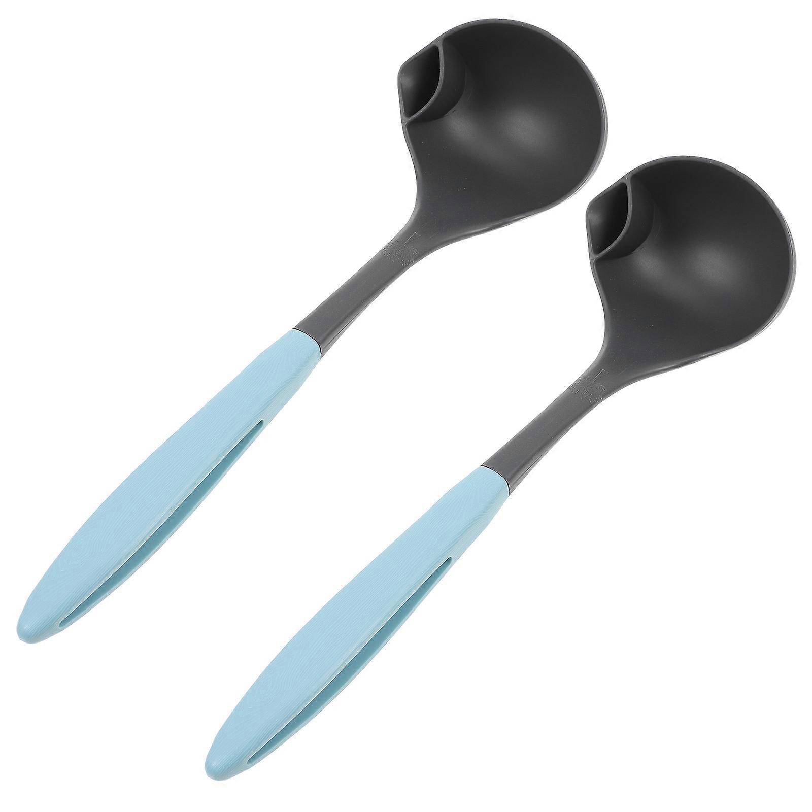 Plastic Oil Filter Spoon for Home Cooking Use 6Pcs Tools