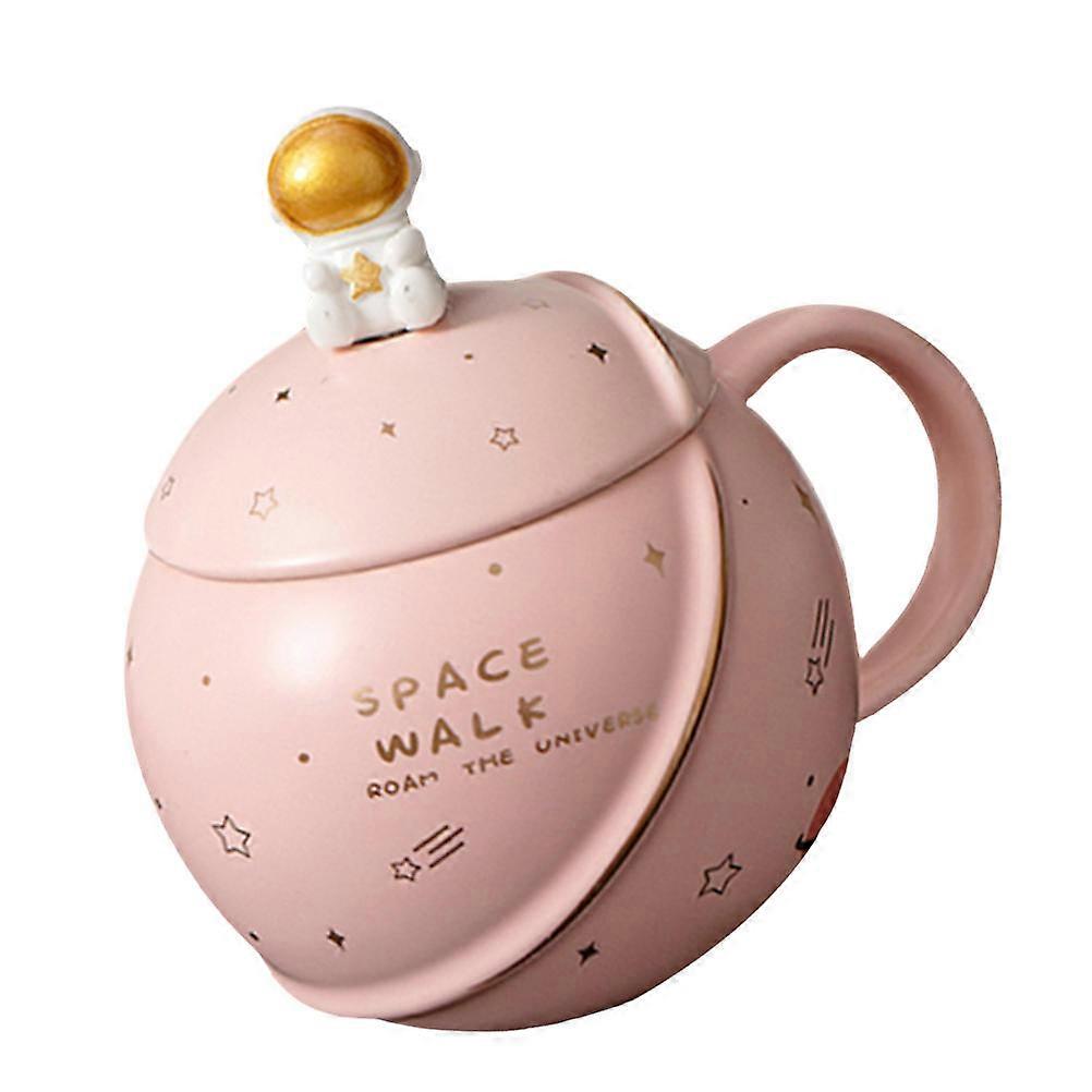 Astronaut Planet Shape Water Cup for Home Use 3Sets Ceramic