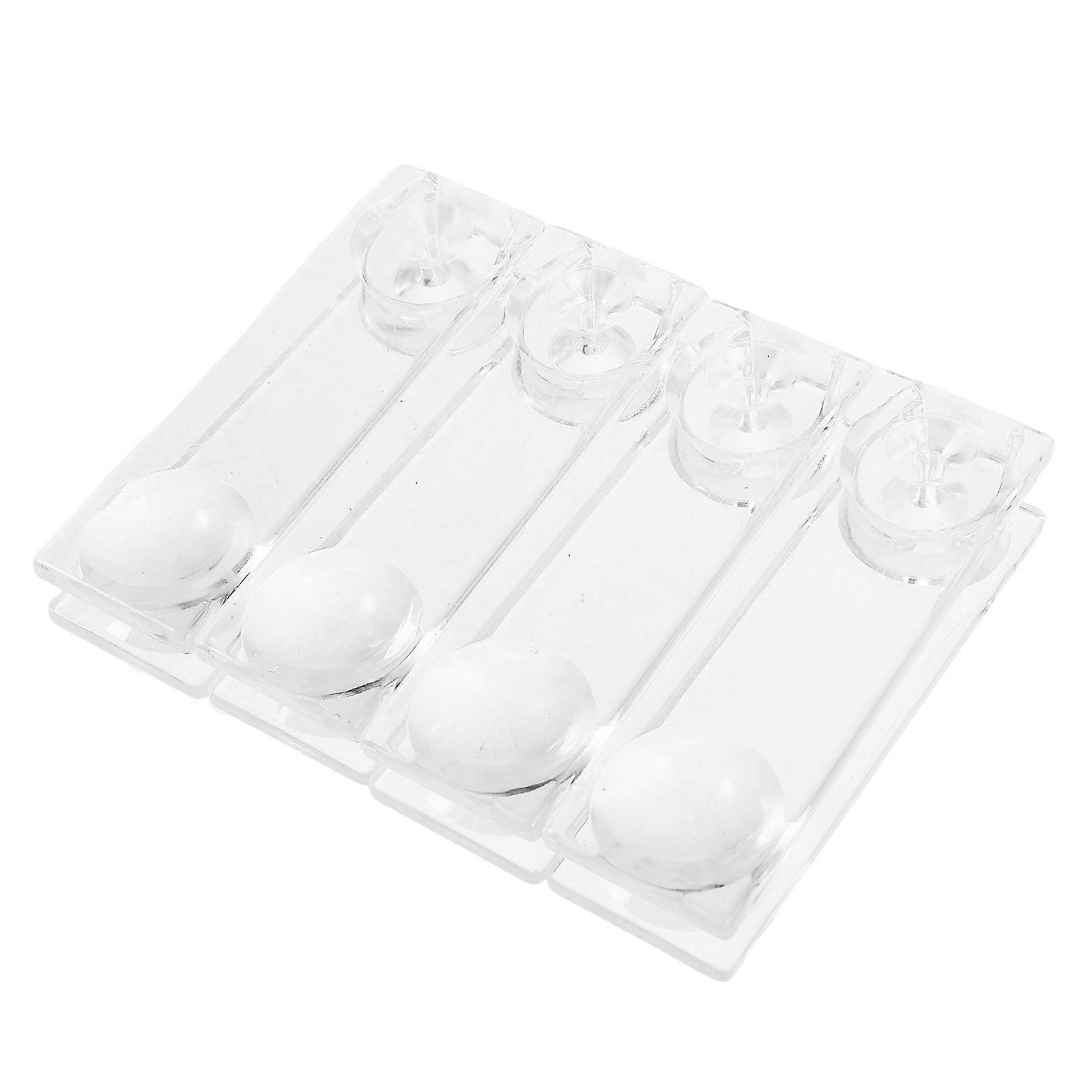 Cord Weights for Blinds Plastic Transparent Pull Handle for Roman Shades 12Pcs