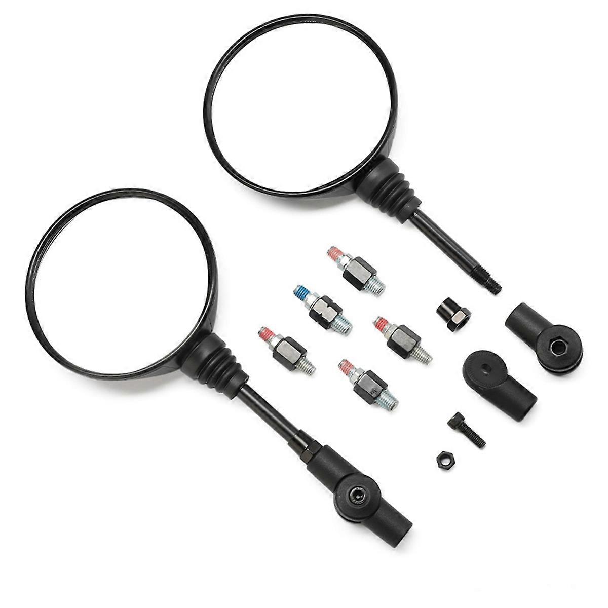 Motorcycle Rearview Mirror Round Mirror For 