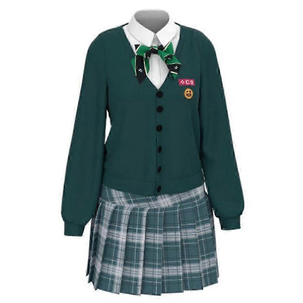 Alle os er døde Cosplay kostume skoleuniform dragter halloween karneval dragt