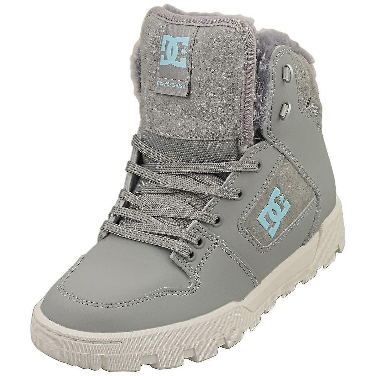 DC Shoes Manteca 4 Womens Casual Boots in Grey