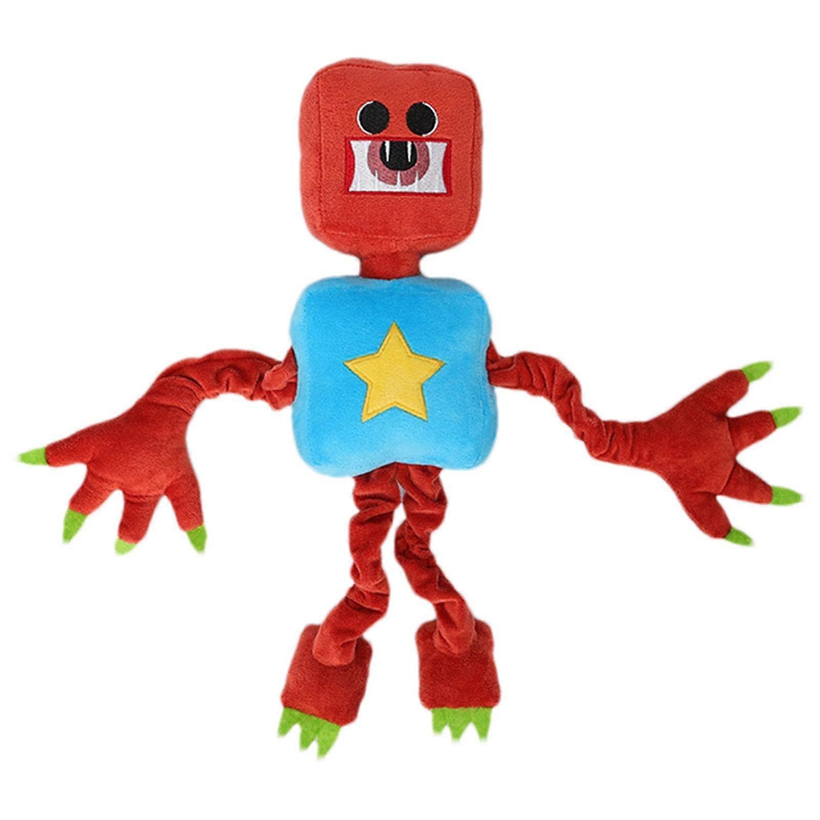 Plush Toys Monster Plushie BoxShaped Toy Figures Soft Stuffed Dolls For Children Fans