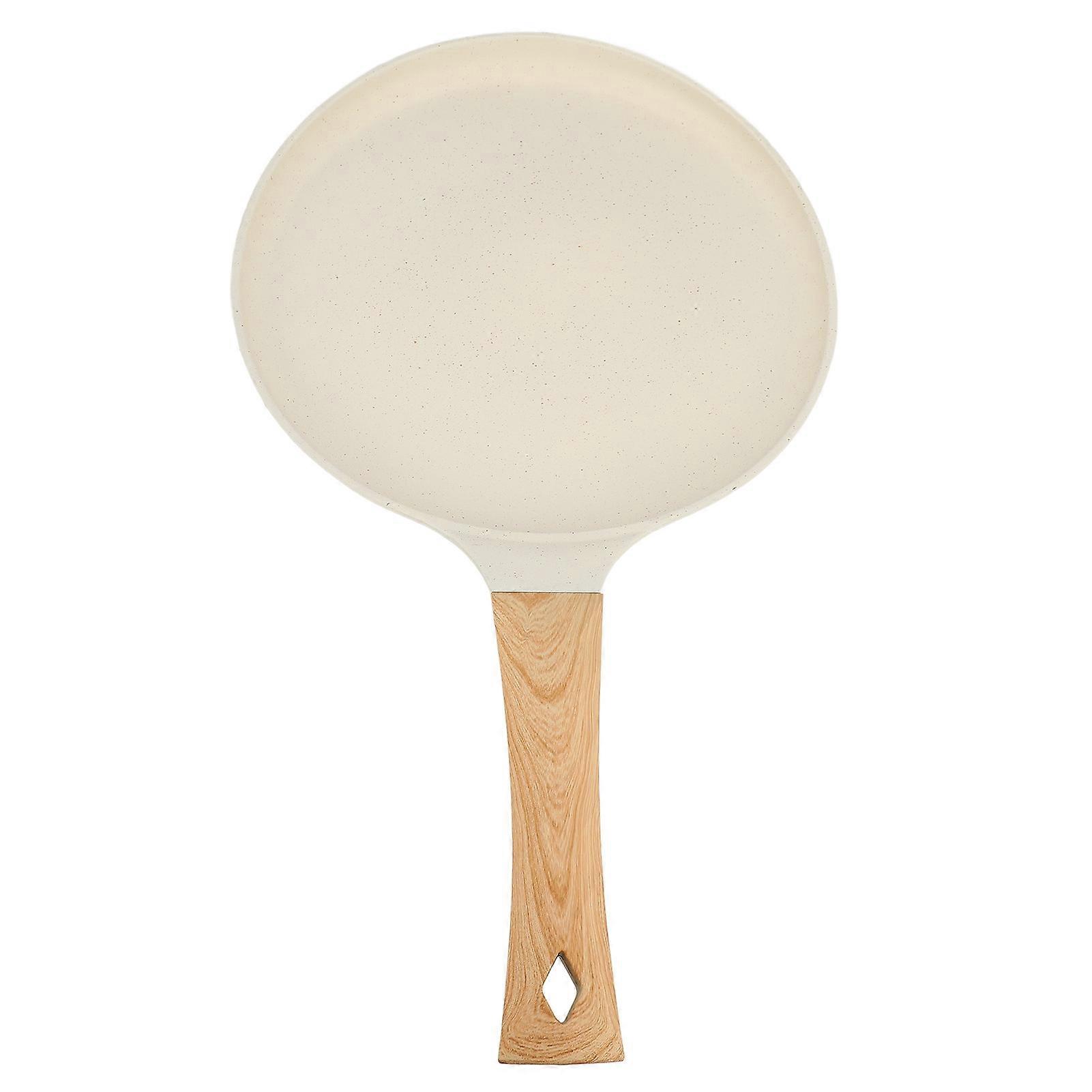 28cm Maifan Stone Nonstick Frying Pan Beige with Scraper