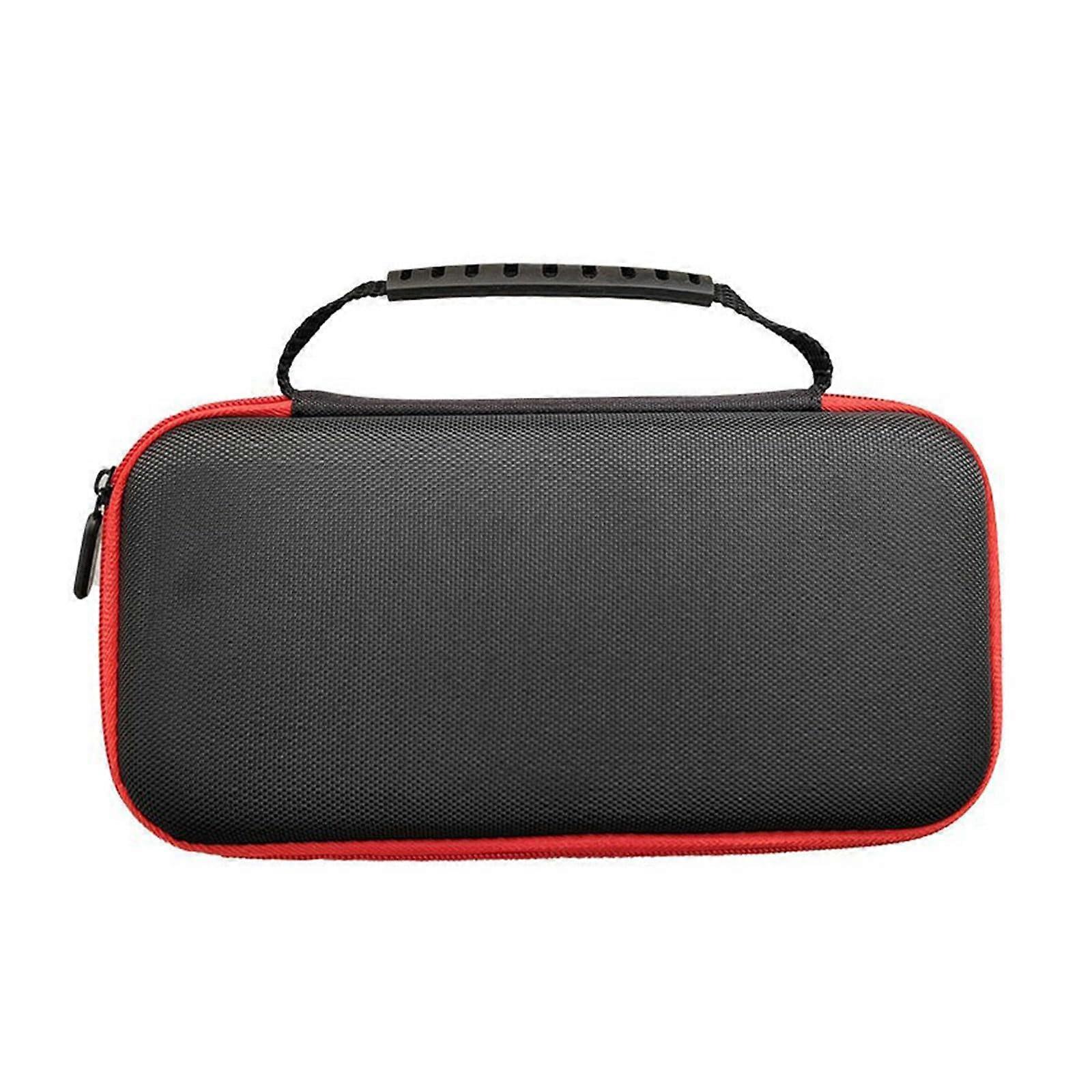Handheld Console Carrying Case With Lanyard, Shockproof Waterproof Storage Box, Black Travel Case