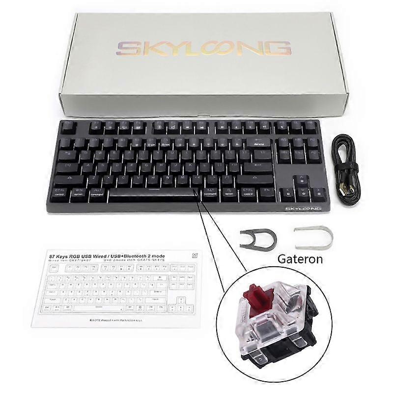 Mechanical Gaming Keyboard with Gateron Optical Switch RGB LED Programmable