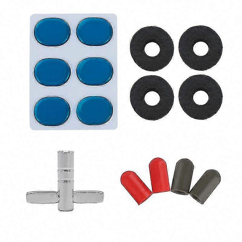 4pcs Cymbal Pad Set for Electronic Drum Kit Accessories