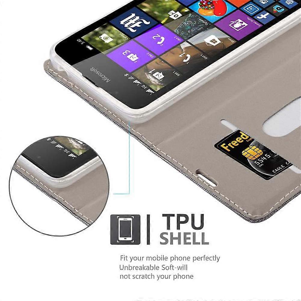 Nokia Lumia 540 Προστατευτική Θήκη - σε λειτουργία εμφάνισης και βάσης τζιν