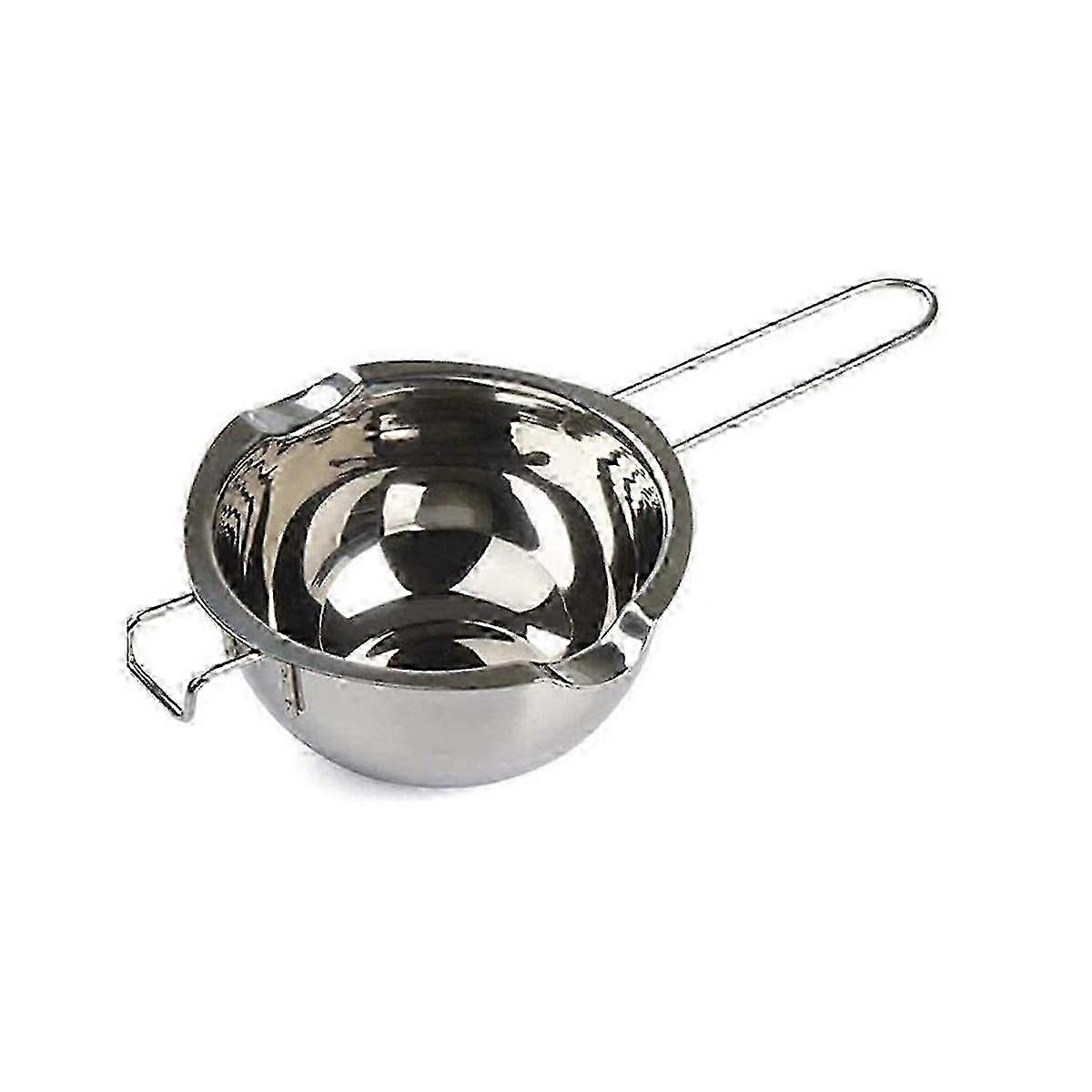 Water bath melting bowl/melting pot, for right and left handed users