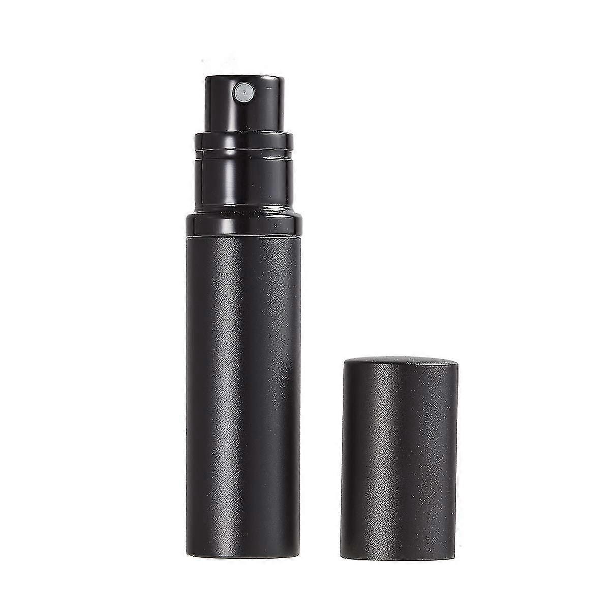 Refillable Perfume Atomizer, Funnel-free Fill Technology Empty Perfume Atomizer Spray Bottle For Travel Handbag - Black