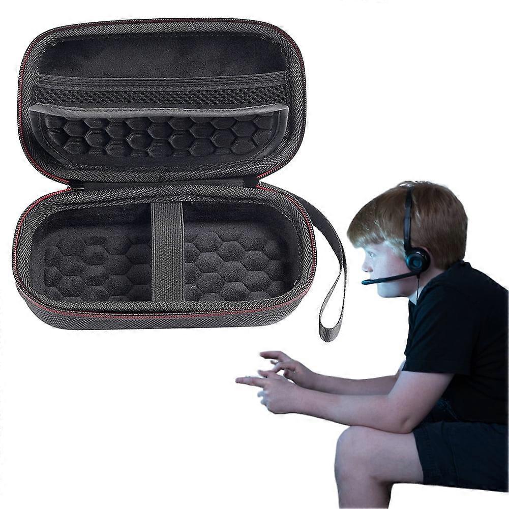 jixopn EVA Travel Case for RG40XX H Handheld Game Console, Shockproof Anti-scratch Protective Bag with Mesh Compartment
