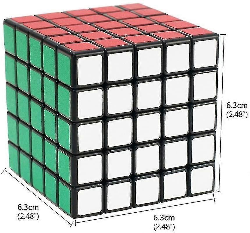 5x5 Speed Cube, Speed Cube Puzzel Cube Casse Tete Magic Speed Cube voor kinderen Volwassenen