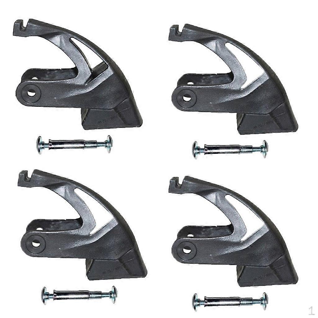 4Pcs Rubber Non-Slip Inline brake for skate Stopper Replacement Pad