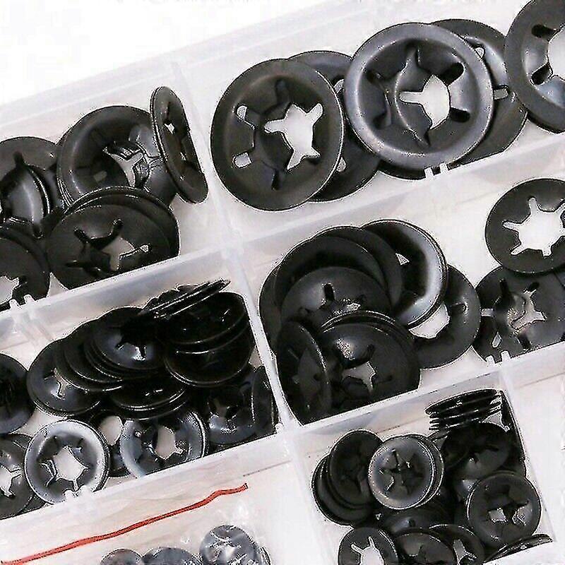 340pcs Lock Washers Lock Washers, Stalen Lock Washers Quick Lock Washers