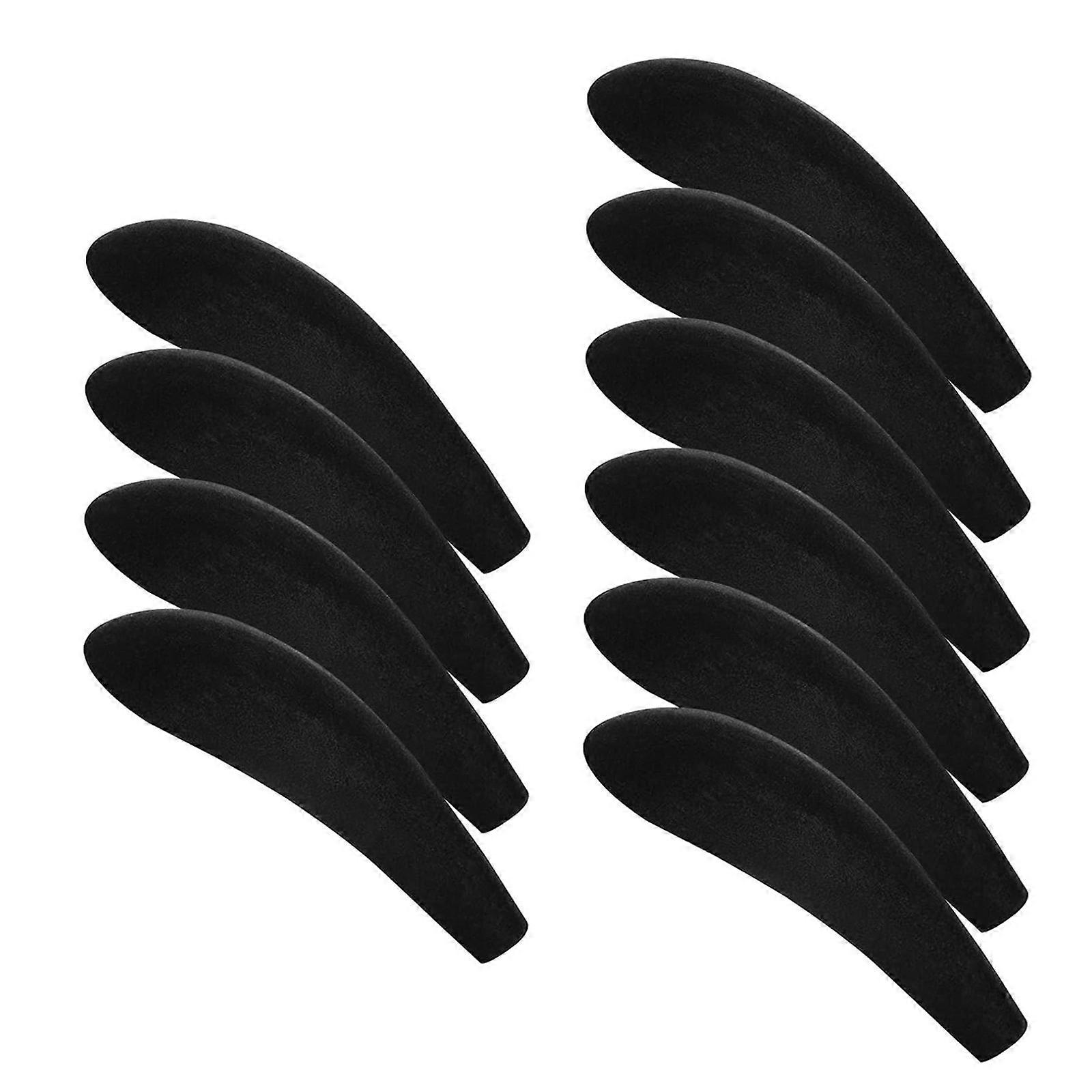 10X Flocking Hanger Pads Multiple Purpose Never Slip Holders For Organizing Jackets Bags Scarves Neatly Multicolor